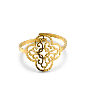 CreEZions RVS ring in boho stijl