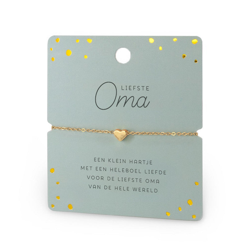 Liefste oma – een sieraad vol liefde