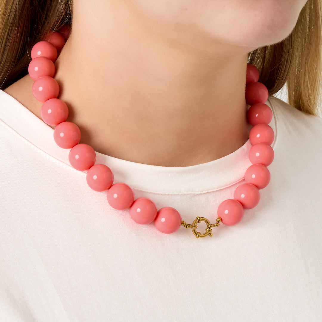 CreEZions trendy ketting met grote kralen