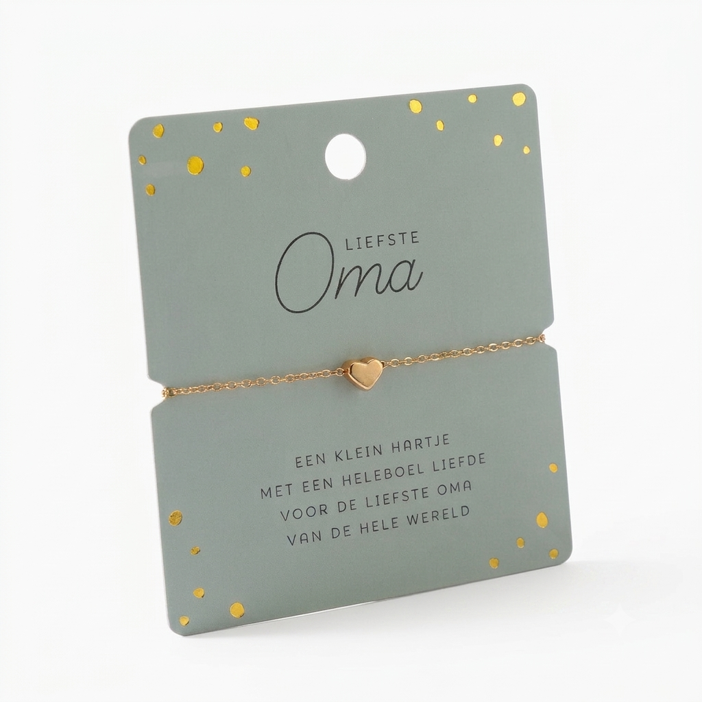 Liefste oma – een sieraad vol liefde