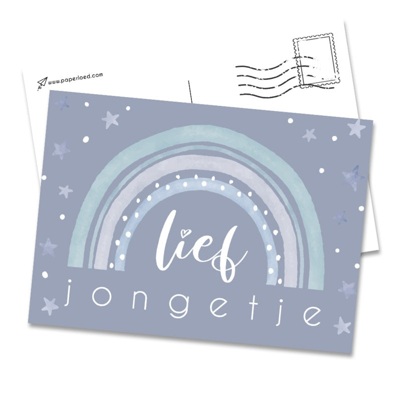 Wenskaart Lief jongetje