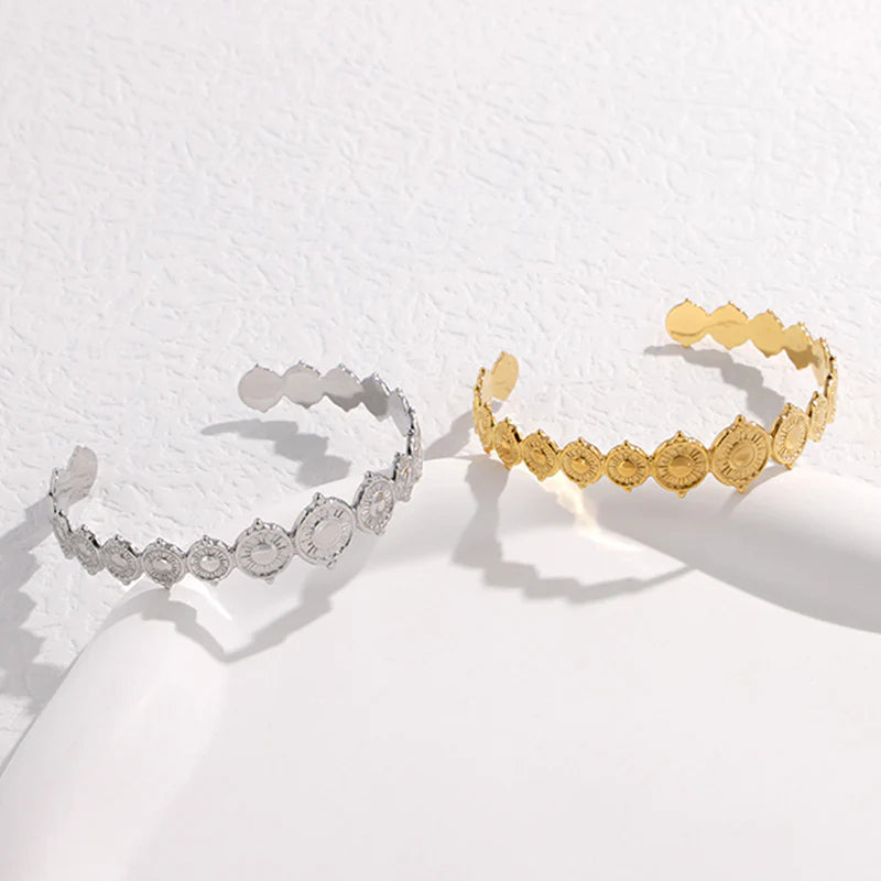 CreEZions bangle armband met zon motief