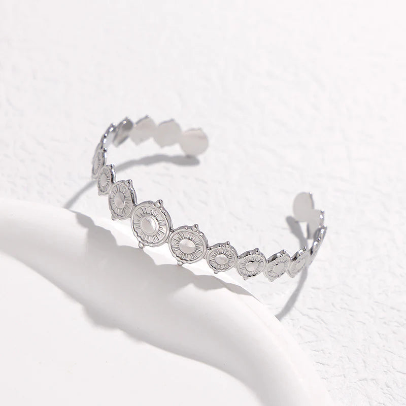 CreEZions bangle armband met zon motief