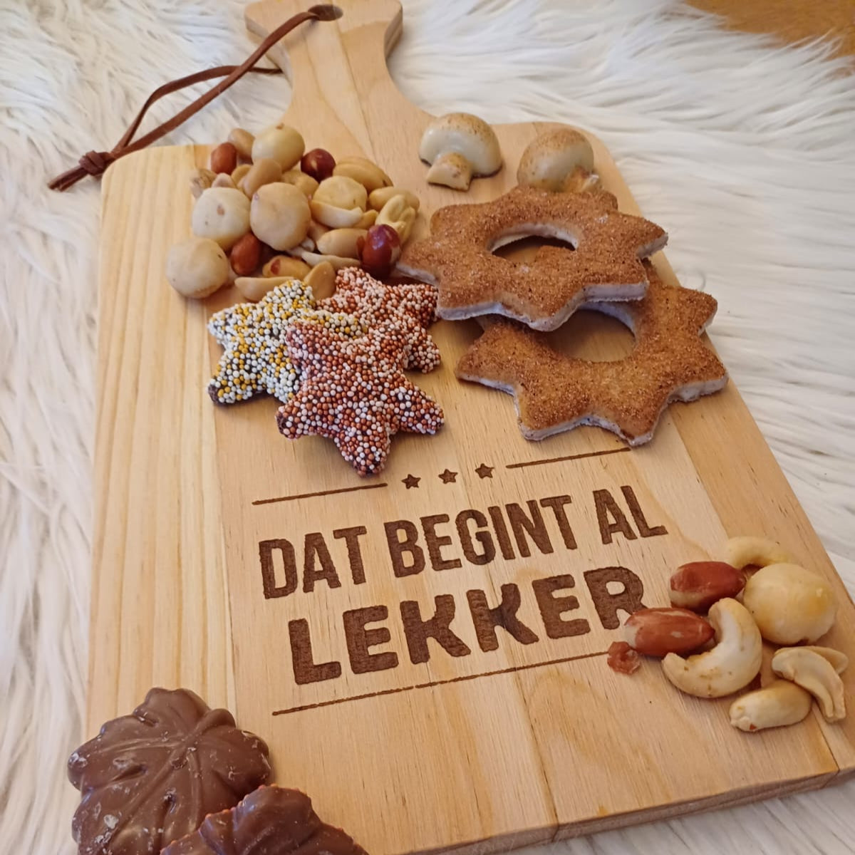 Snijplank Dat begint al lekker