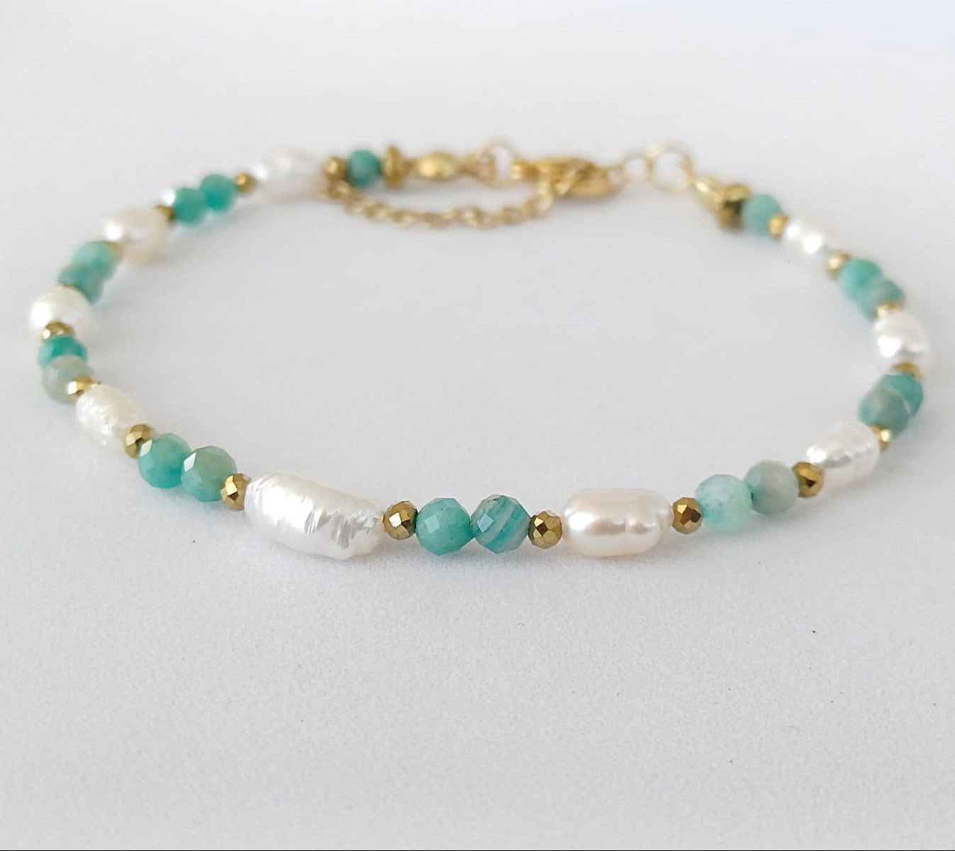 CreEZions armband met fijne Amazoniet