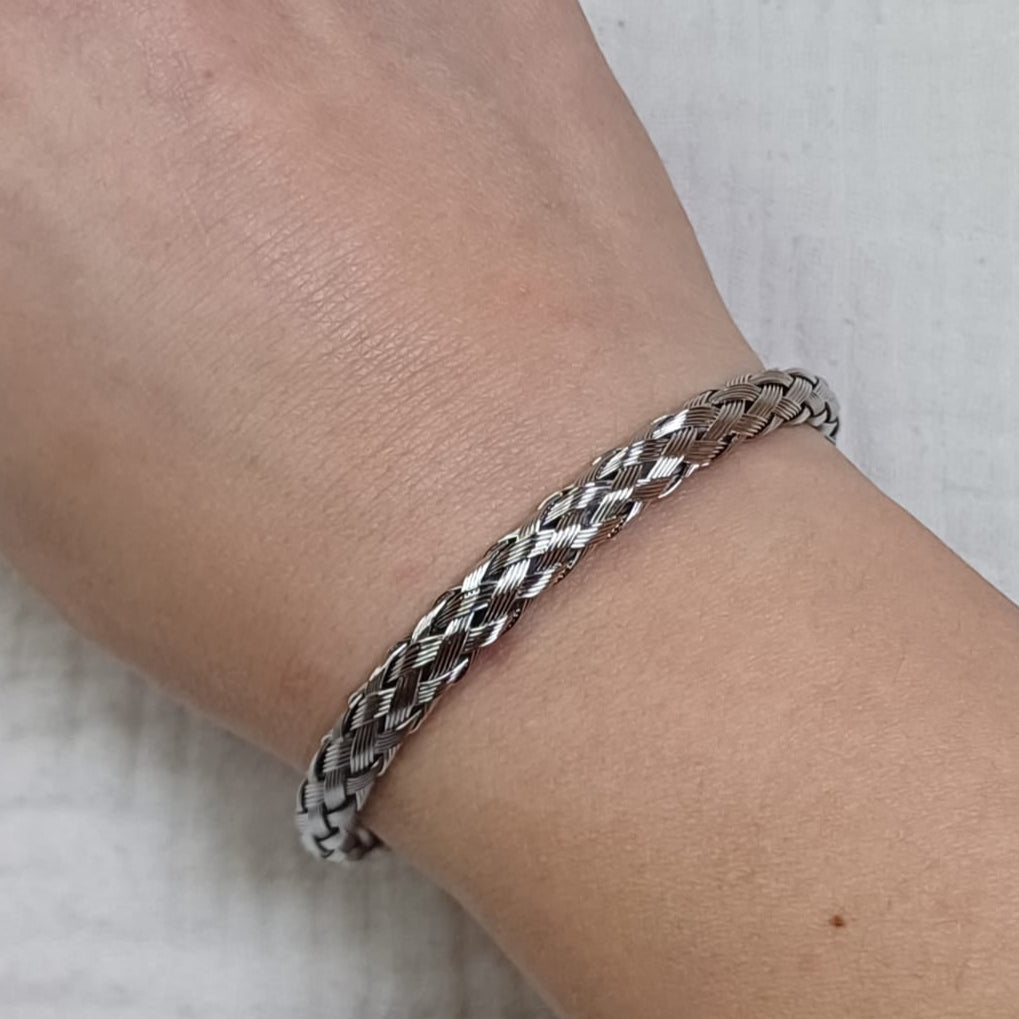 CreEZions bangle armband gevlochten