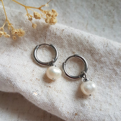 Sieradenset Parel in Gods Hand - Zoetwaterparel & Hematiet