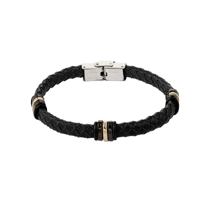 CreEZions herenarmband met RVS ringen