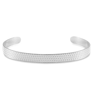 Bangle armband met zilveren dots