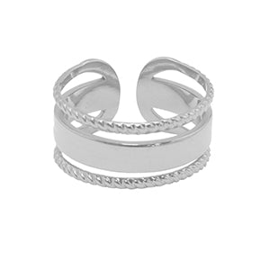 CreEZions RVS ring drievoudige laag