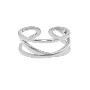 CreEZions RVS ring dubbele laag