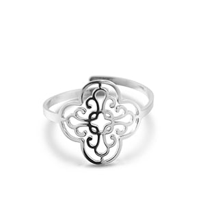 CreEZions RVS ring in boho stijl