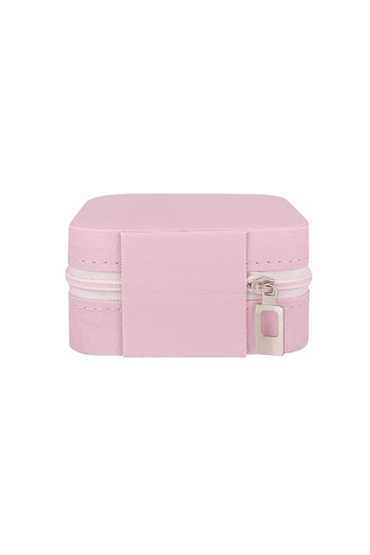 Sieraden opbergdoosje zacht roze