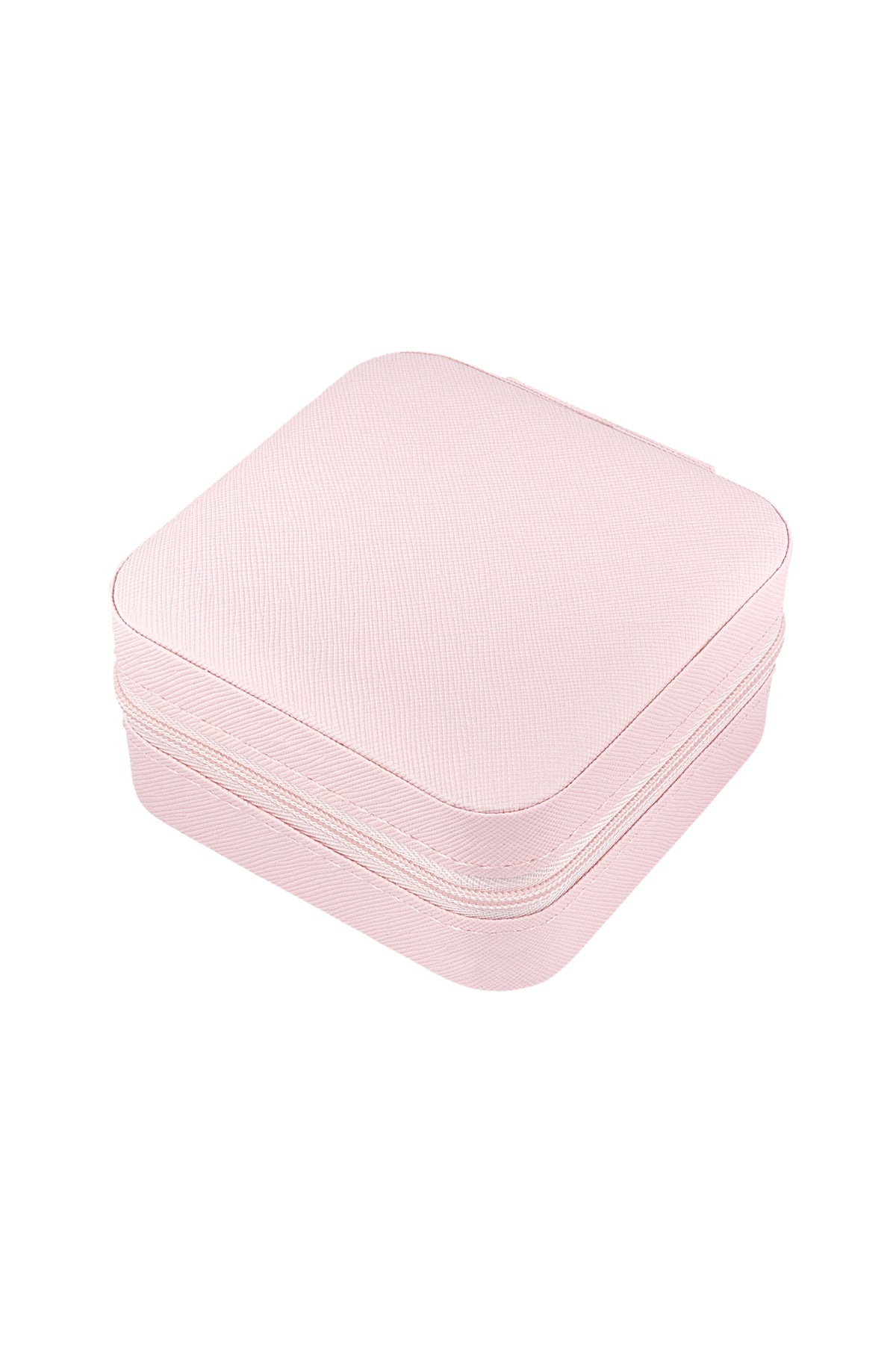 Sieraden opbergdoosje zacht roze