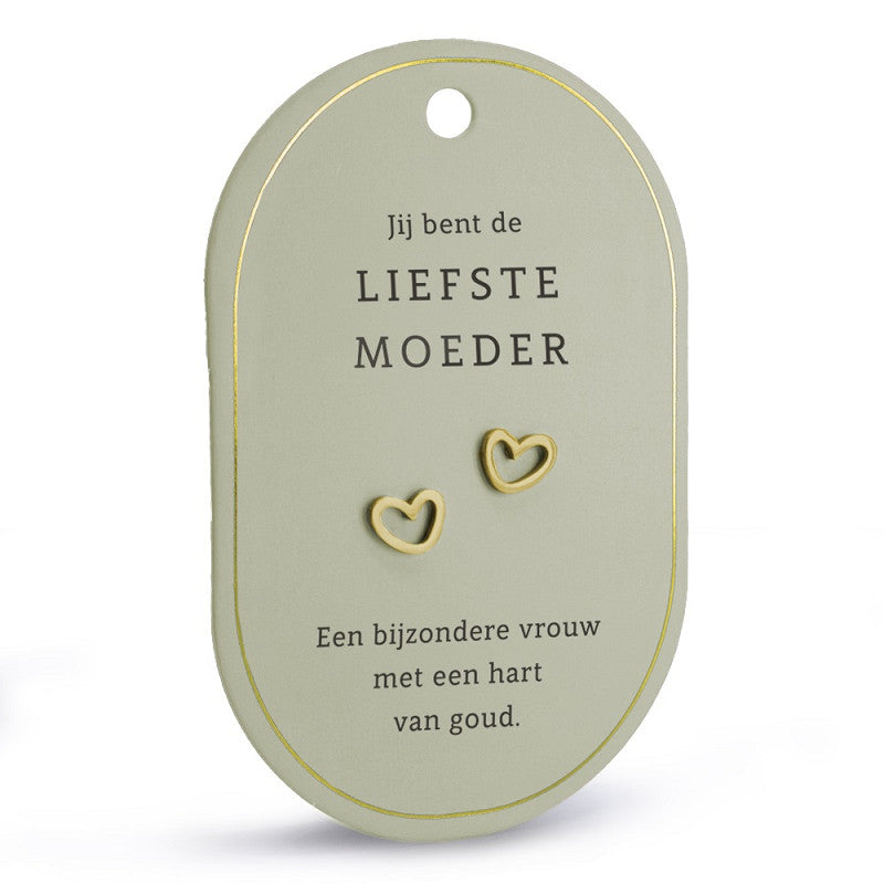 Liefste moeder – een sieraad met een gouden boodschap