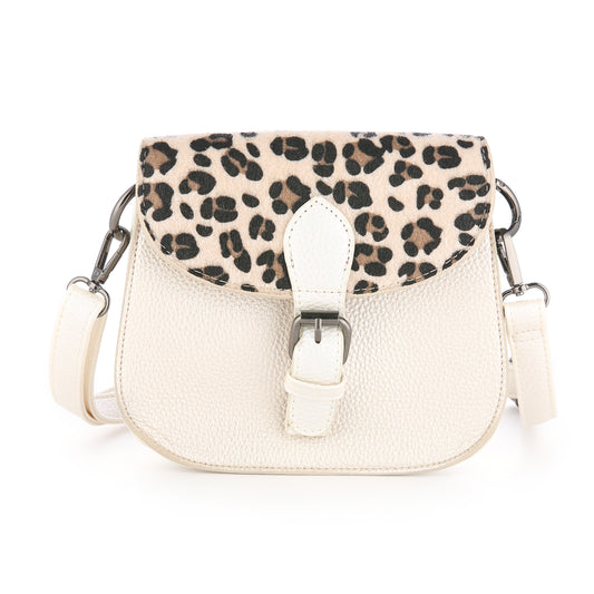 Shoulder bag with dotted pattern