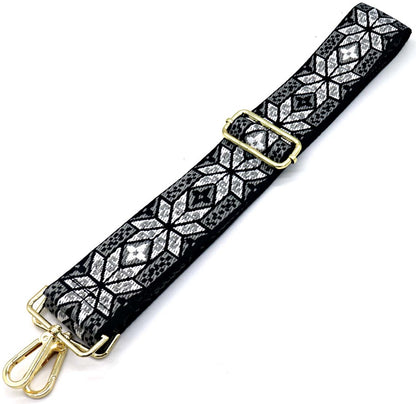 Bag strap gray star