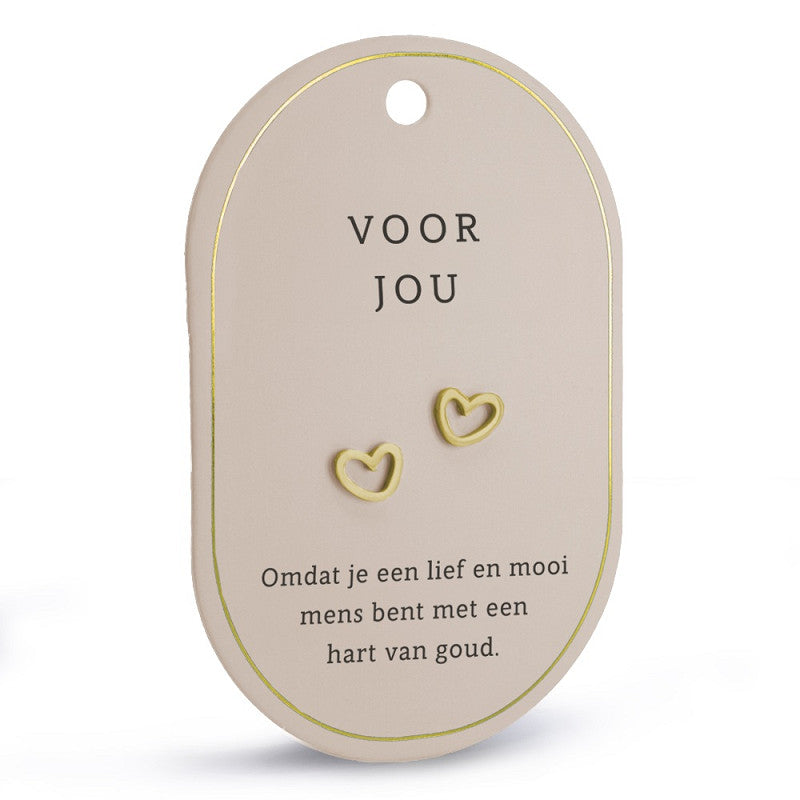 Voor jou – een klein sieraad met een groot hart