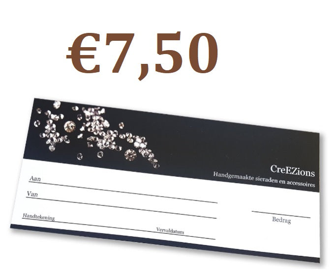 Cadeaubon €7,50