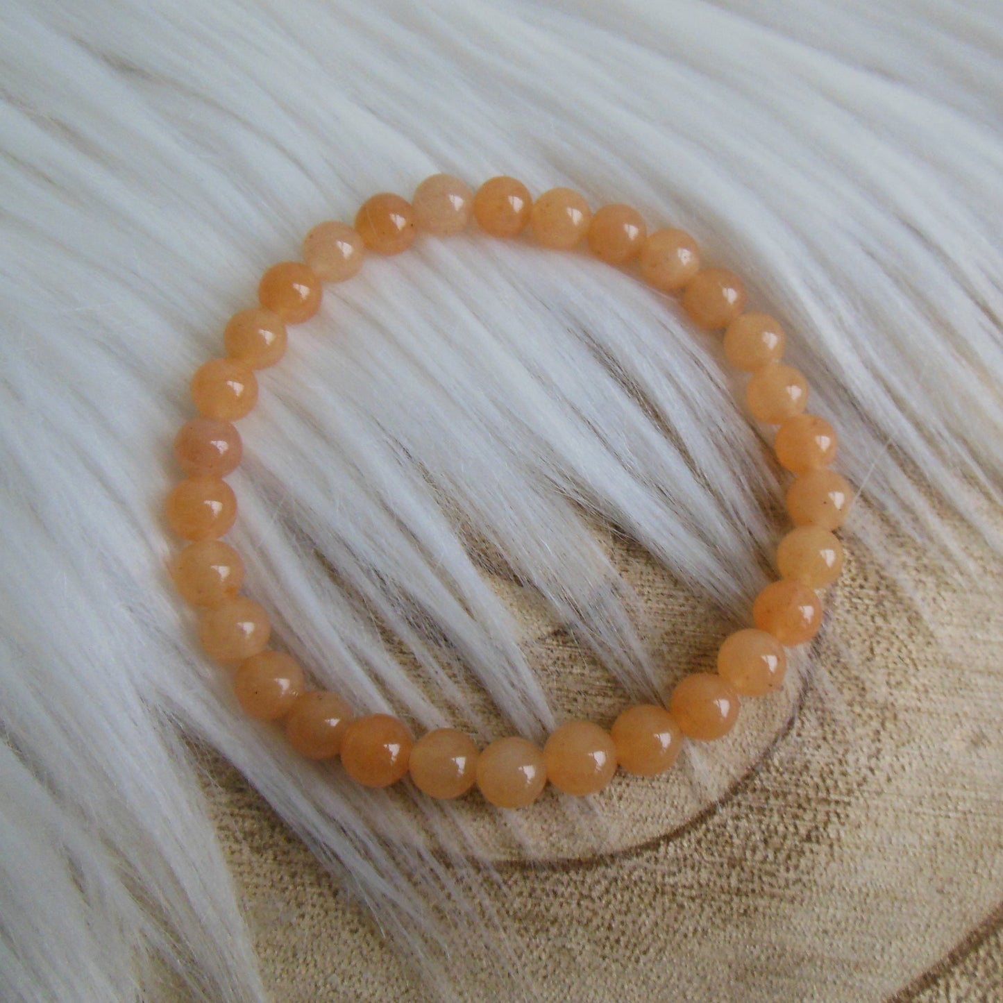 Bead bracelet red Aventurine