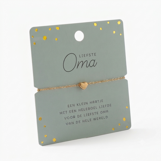 Liefste oma – een sieraad vol liefde