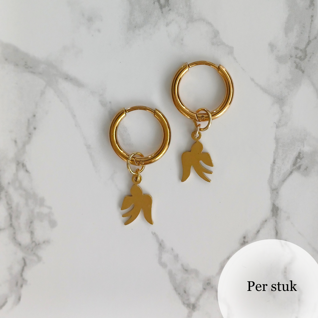 Mix & match bedel – goudkleurig vogeltje met charme