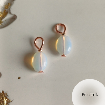 Mix & match bedels met opaliet – zacht, mysterieus en elegant