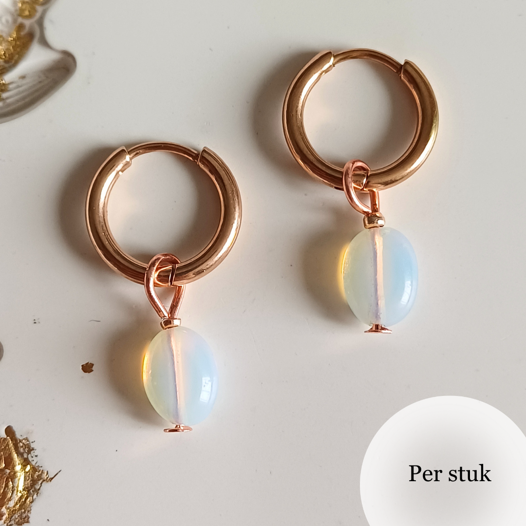 Mix & match bedels met opaliet – zacht, mysterieus en elegant