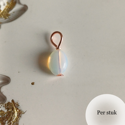 Mix & match bedels met opaliet – zacht, mysterieus en elegant