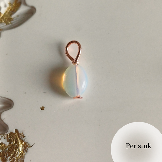 Mix & match bedels met opaliet – zacht, mysterieus en elegant