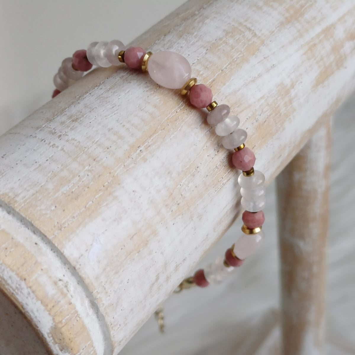 CreEZions armband met Rozenkwarts