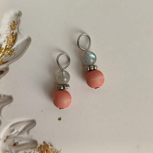 Mix & match bedel met labradoriet en jade