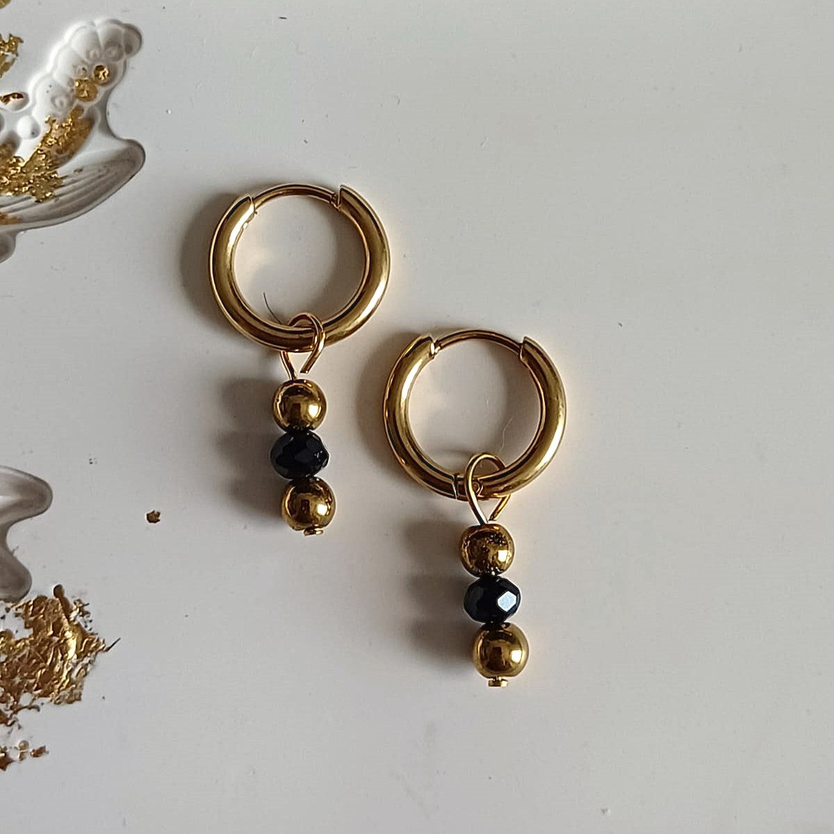 Mix & match bedel met facetkralen en hematiet
