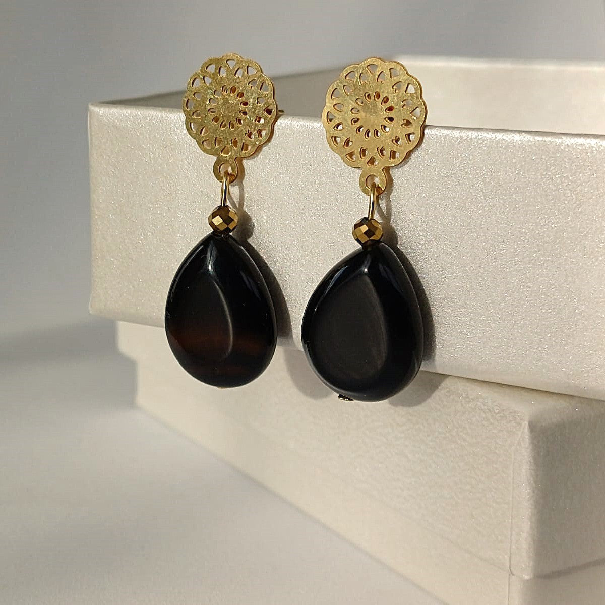 CreEZions oorstekers met agaat