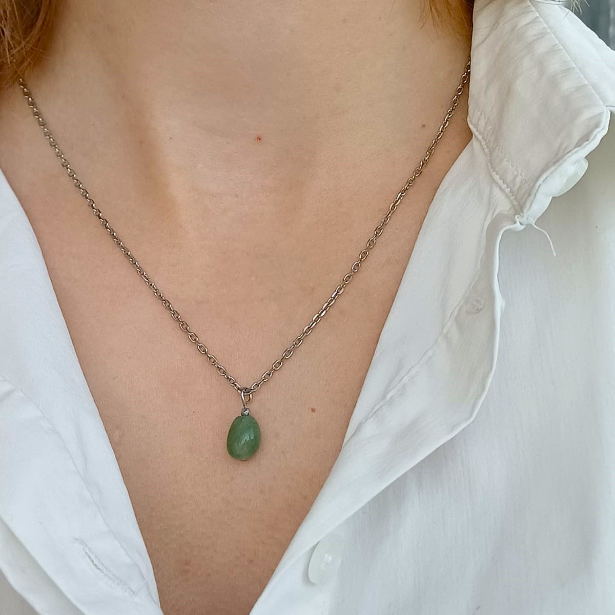 Houd vol - Ketting met Aventurijn