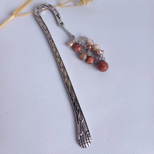 CreEZions mooie boekenlegger met roze edelstenen