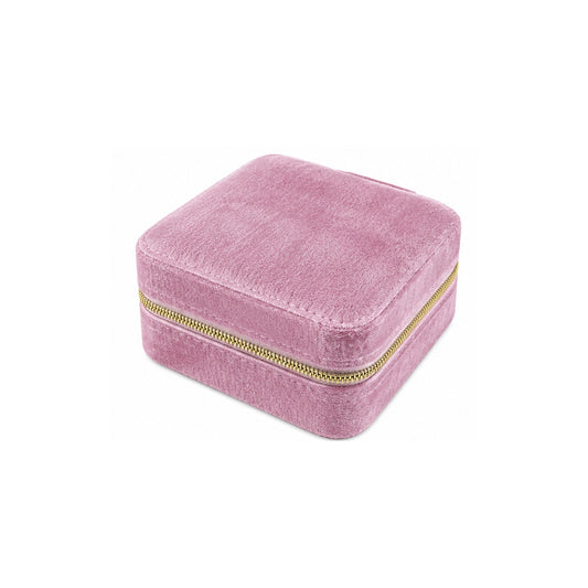 Sieraden opbergdoosje zacht roze